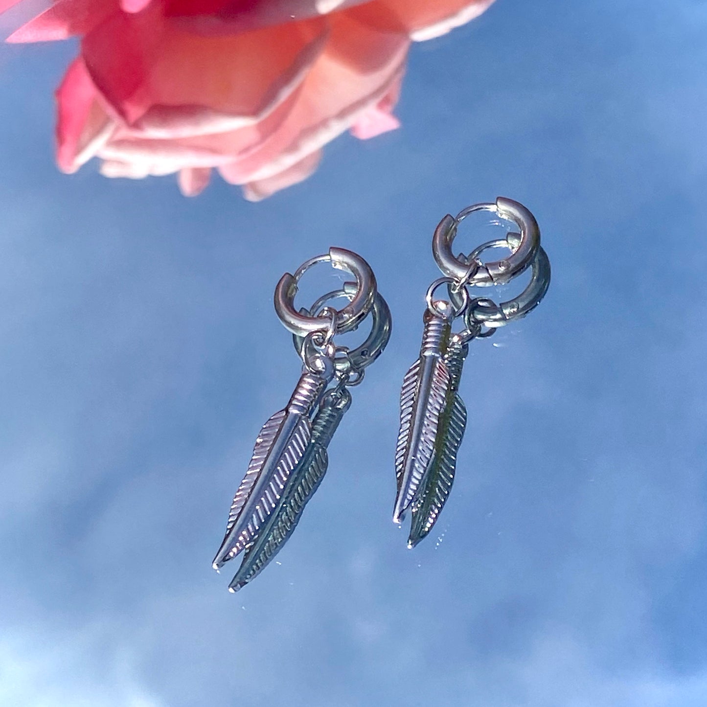 FEATHER EARRINGS
