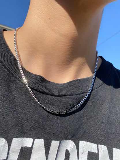 BOX CHAIN NECKLACE