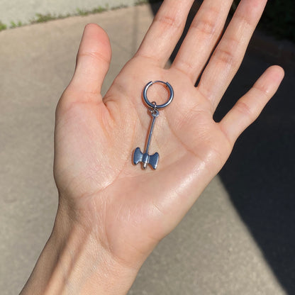 BATTLE AXE EARRING