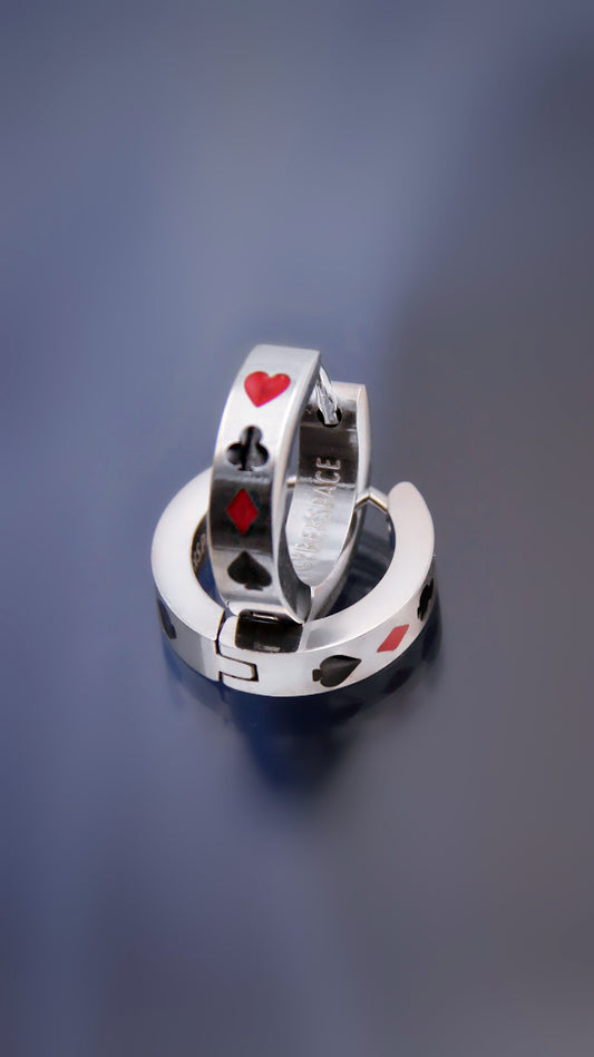 LIFE’S A GAMBLE EARRINGS
