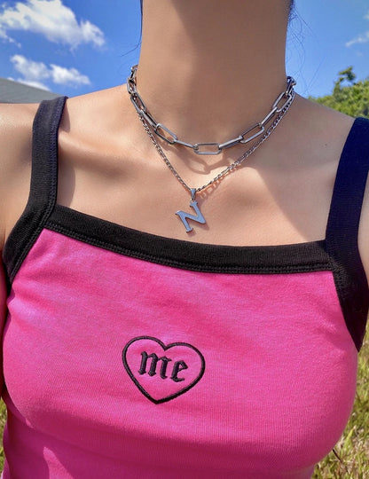 CHUNKY PAPER CLIP NECKLACE