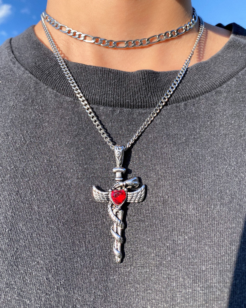 THE DAGGER OF LOVE NECKLACE