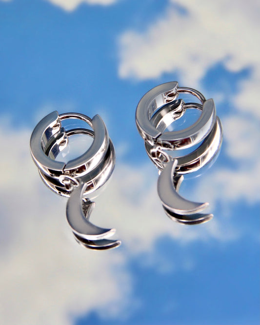 CYBER MOON EARRINGS
