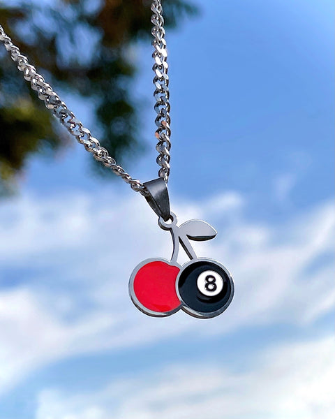 8 BALL CHERRY NECKLACE