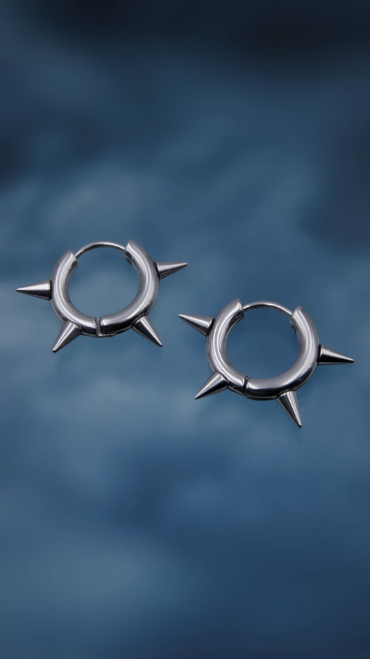 PSYCHO SPIKE EARRINGS