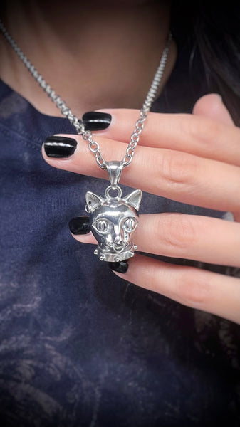 CYBER CAT NECKLACE