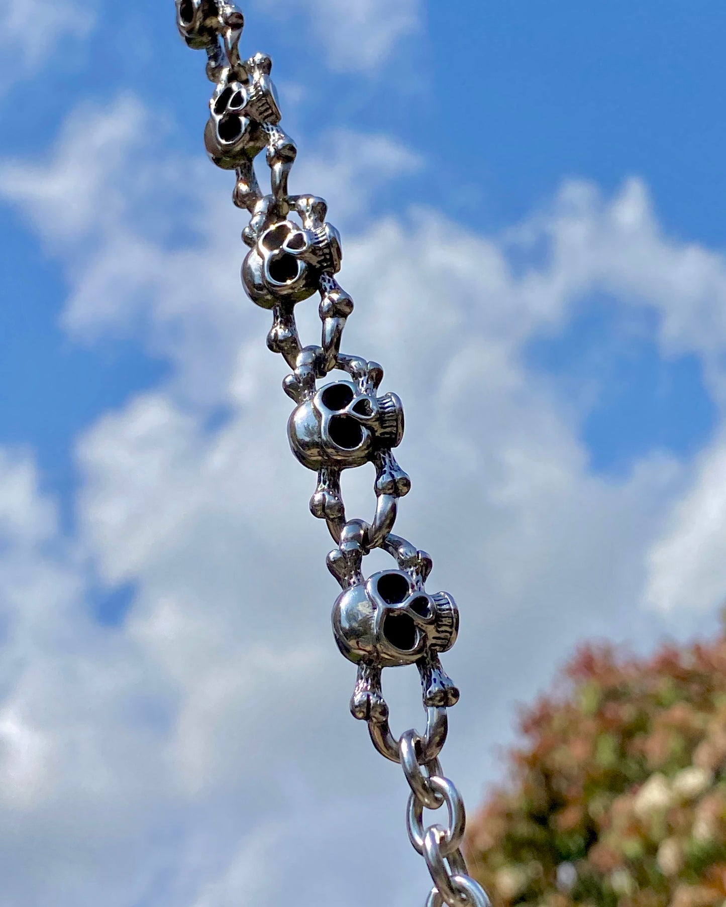 THE CROSSBONES CHOKER NECKLACE