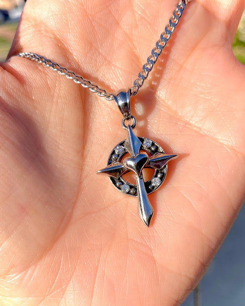 CROSS OF LOVE NECKLACE