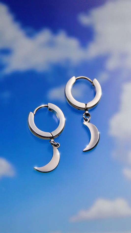 CYBER MOON EARRINGS