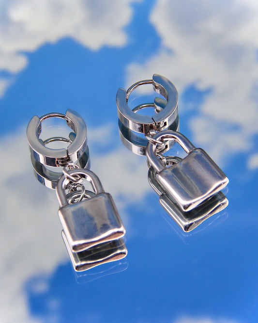 LOCK DOWN EARRINGS