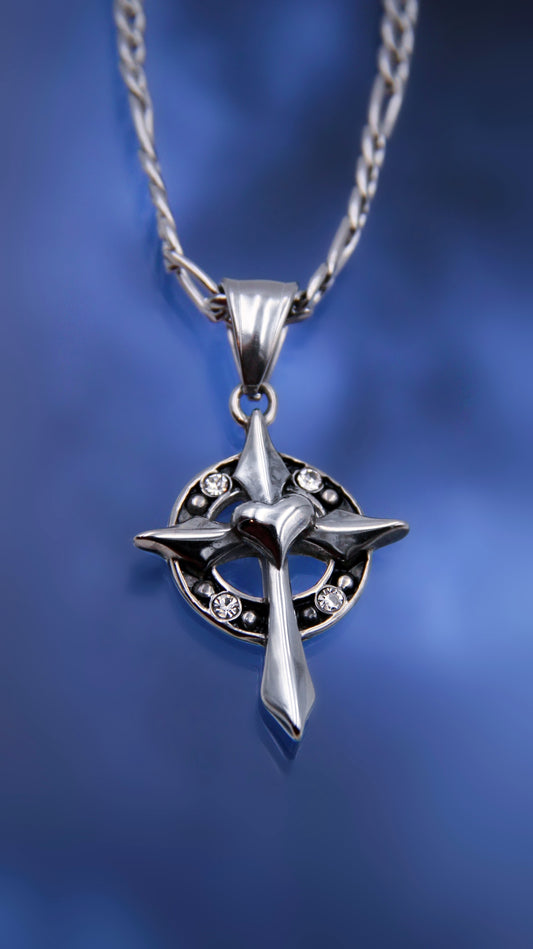 CROSS OF LOVE NECKLACE