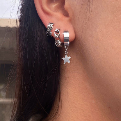STAR DUST HOOPS