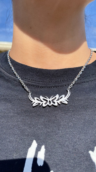 Y2K TRIBAL BUTTERFLY NECKLACE
