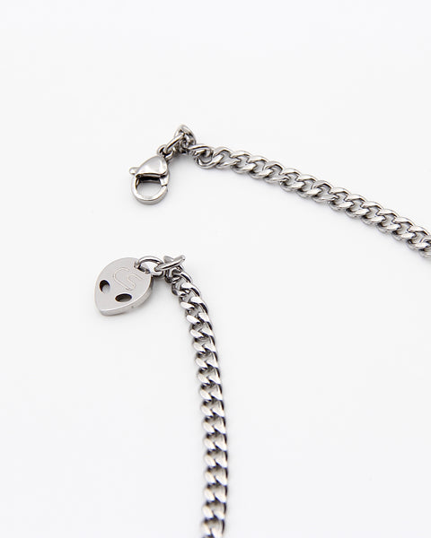 ACE OF SPADE SKULL NECKLACE