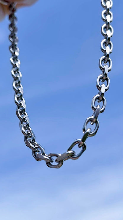 ANCHOR LINK CHAIN NECKLACE