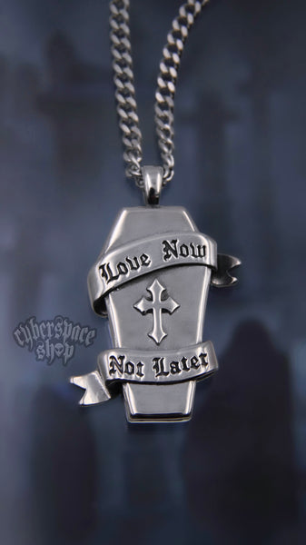 LOVE NOW NOT LATER NECKLACE