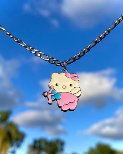 HELLO KITTY CUPID NECKLACE