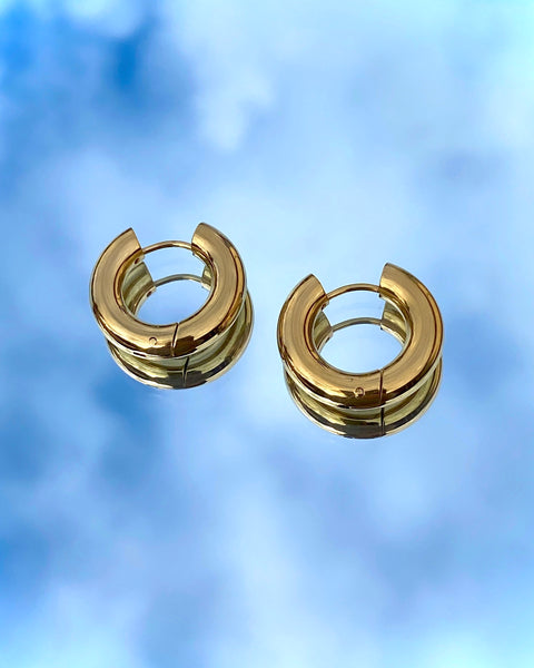 Mini chunky hoops Clearance