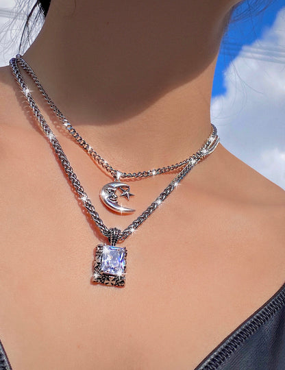 THE CHUNKY DIAMOND NECKLACE
