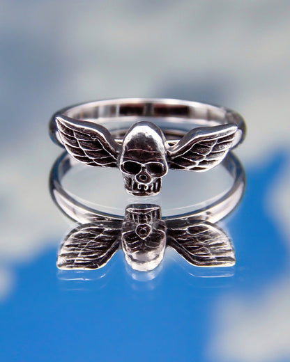 ANGELIC SKULL RING