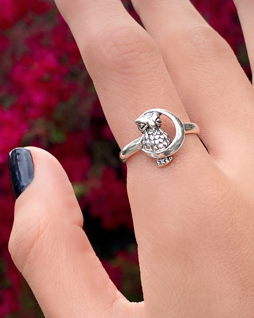 THE WISE OWL RING