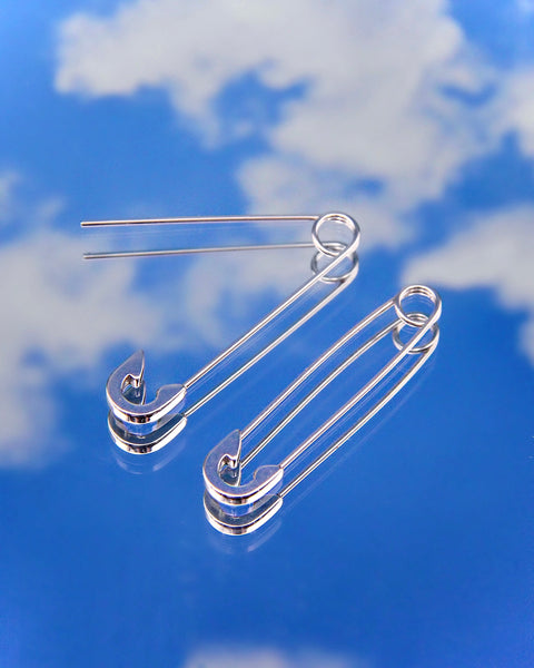 SAFETY PIN EARRINGS