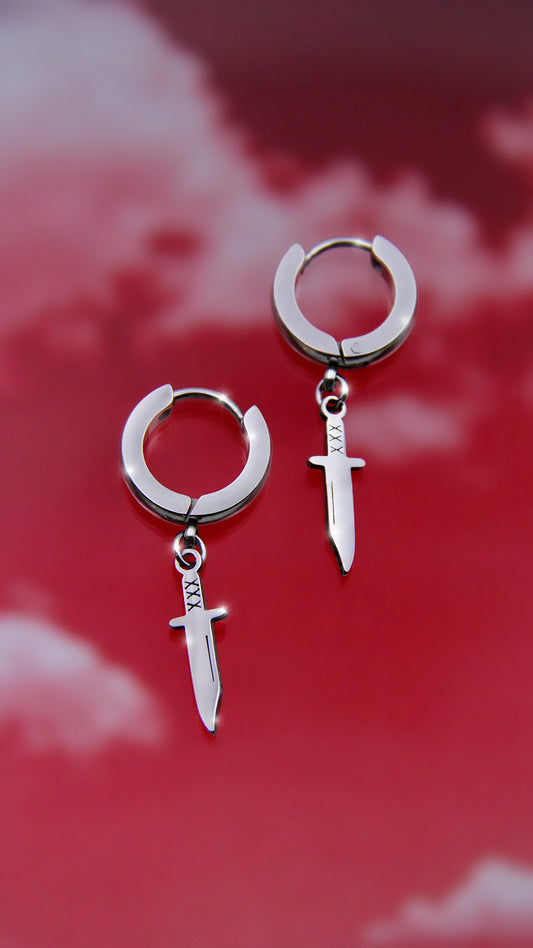 MINI DAGGER EARRINGS
