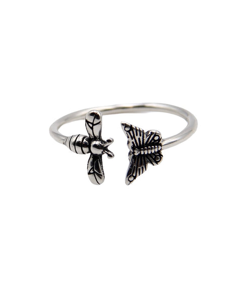 BUTTERFLY QUEEN BEE RING