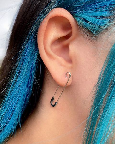 SAFETY PIN EARRINGS