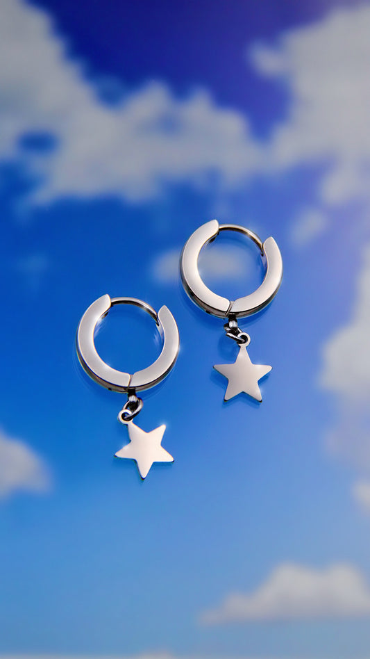 CYBER STAR EARRINGS