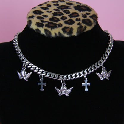 HEAVEN’S ANGEL BABY NECKLACE SET