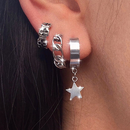 STAR DUST HOOPS