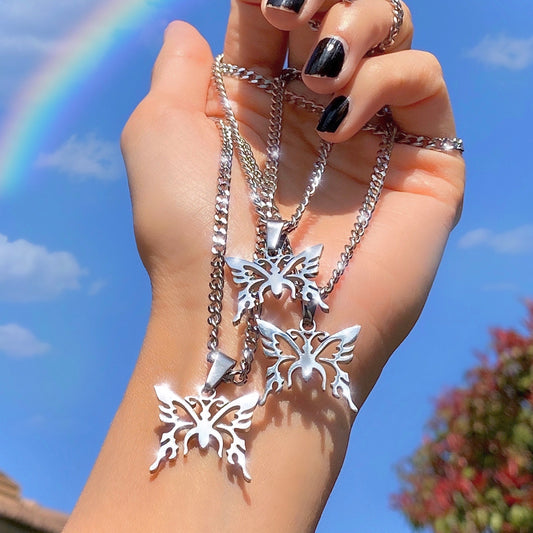 TRIBAL BUTTERFLY NECKLACE